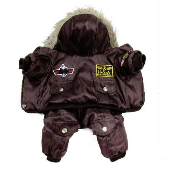 Hoodie Padded Jumpsuit Pants