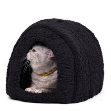 Load image into Gallery viewer, Paw Stripe Pet Bed House