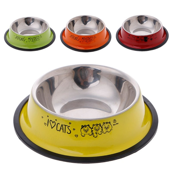 Multi-Color Anti-Skid Feeding Bowl