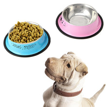 Load image into Gallery viewer, Multi-Color Anti-Skid Feeding Bowl