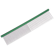 Load image into Gallery viewer, Stainless Steel Stripe Grooming Comb