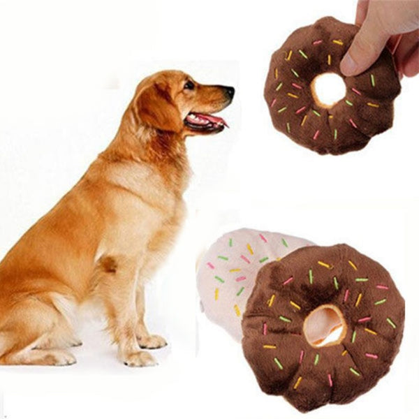Chew Throw Donut Toy