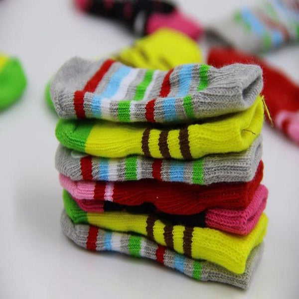 Colorful Pet Shoe Socks