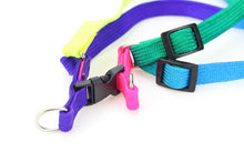 Load image into Gallery viewer, Colorful Rainbow Dog Collar Harness Leash