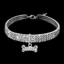 Load image into Gallery viewer, Bling Rhinestone Dog Collar