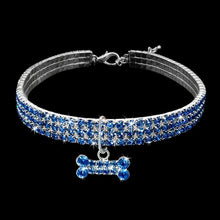 Load image into Gallery viewer, Bling Rhinestone Dog Collar