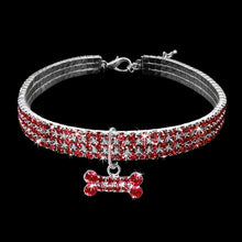 Load image into Gallery viewer, Bling Rhinestone Dog Collar