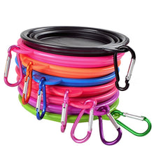 Load image into Gallery viewer, Collapsible Silicone Feeding Bowl
