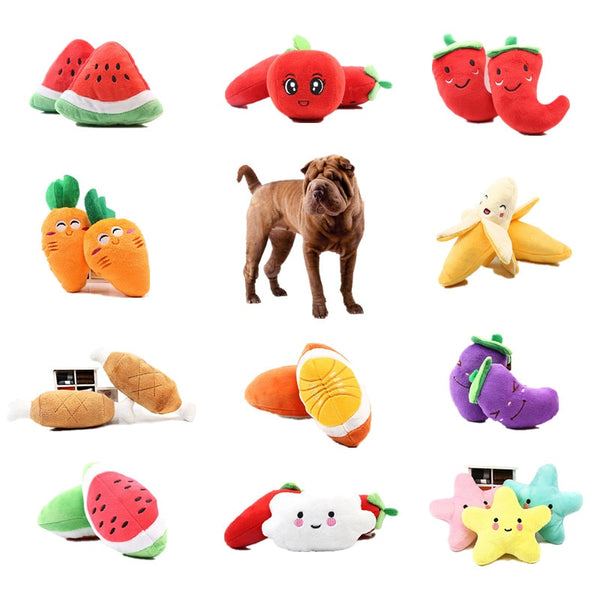 Puppy Plush Squeak Toy