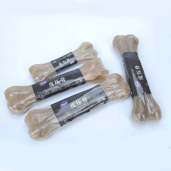 Chews Leather Bone Toy