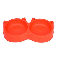 Load image into Gallery viewer, Plastic Pet Double Bowl