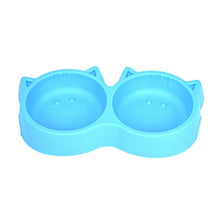 Load image into Gallery viewer, Plastic Pet Double Bowl
