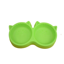 Load image into Gallery viewer, Plastic Pet Double Bowl