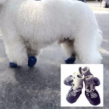 Load image into Gallery viewer, Cotton Rubber Dog Shoes