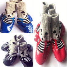 Load image into Gallery viewer, Cotton Rubber Dog Shoes