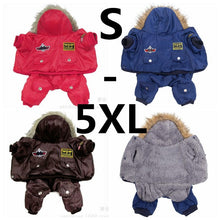 Load image into Gallery viewer, Hoodie Padded Jumpsuit Pants