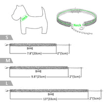 Load image into Gallery viewer, Bling Rhinestone Dog Collar
