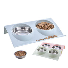 Load image into Gallery viewer, Stainless Bowl Anti-splash Pet Feeding