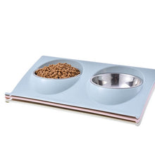 Load image into Gallery viewer, Stainless Bowl Anti-splash Pet Feeding