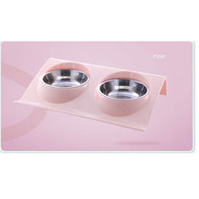Load image into Gallery viewer, Stainless Bowl Anti-splash Pet Feeding